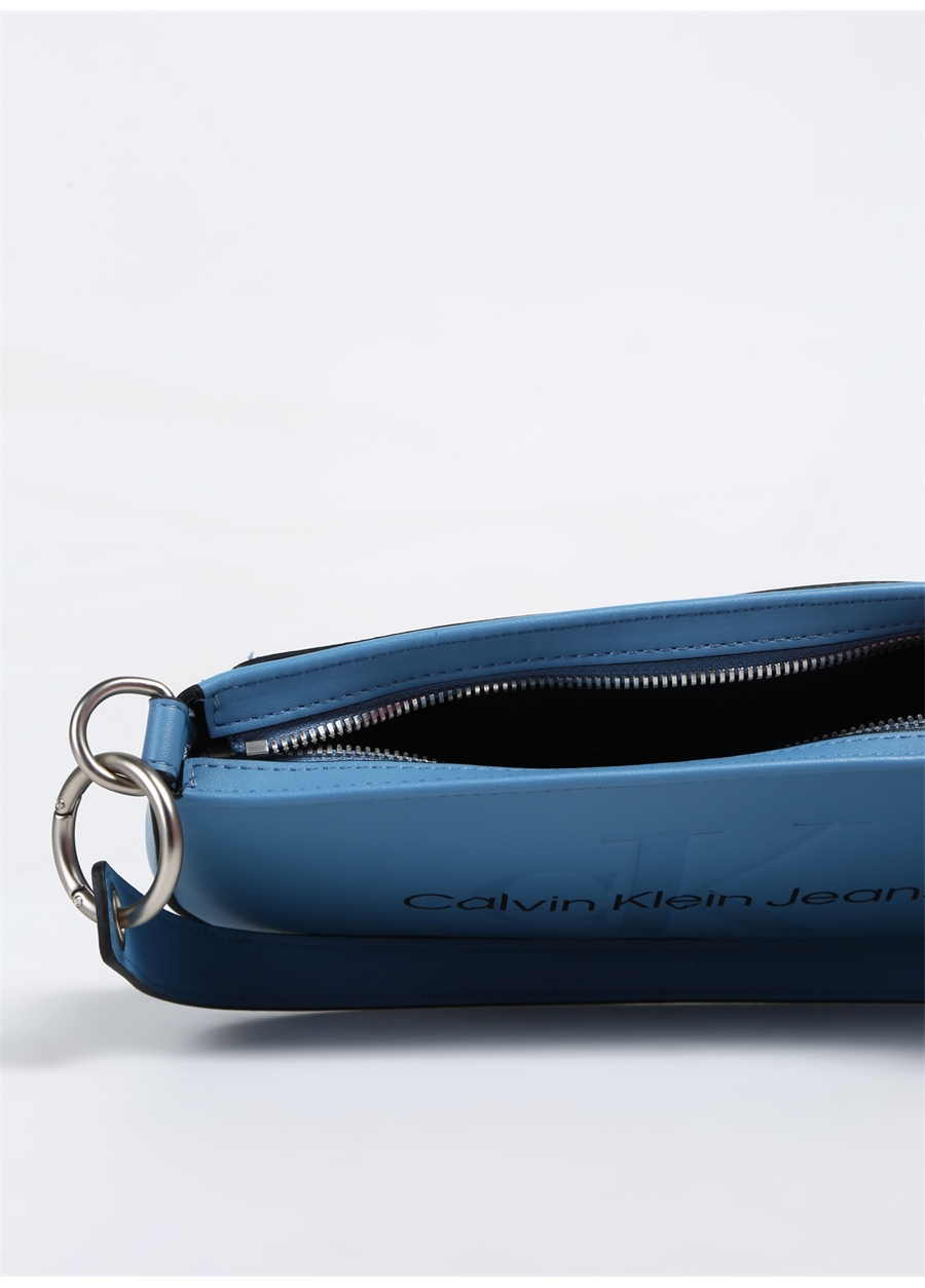 Calvin Klein Mavi Kadın 13X25x4 Cm Omuz Çantası K60K610679CEZ_3