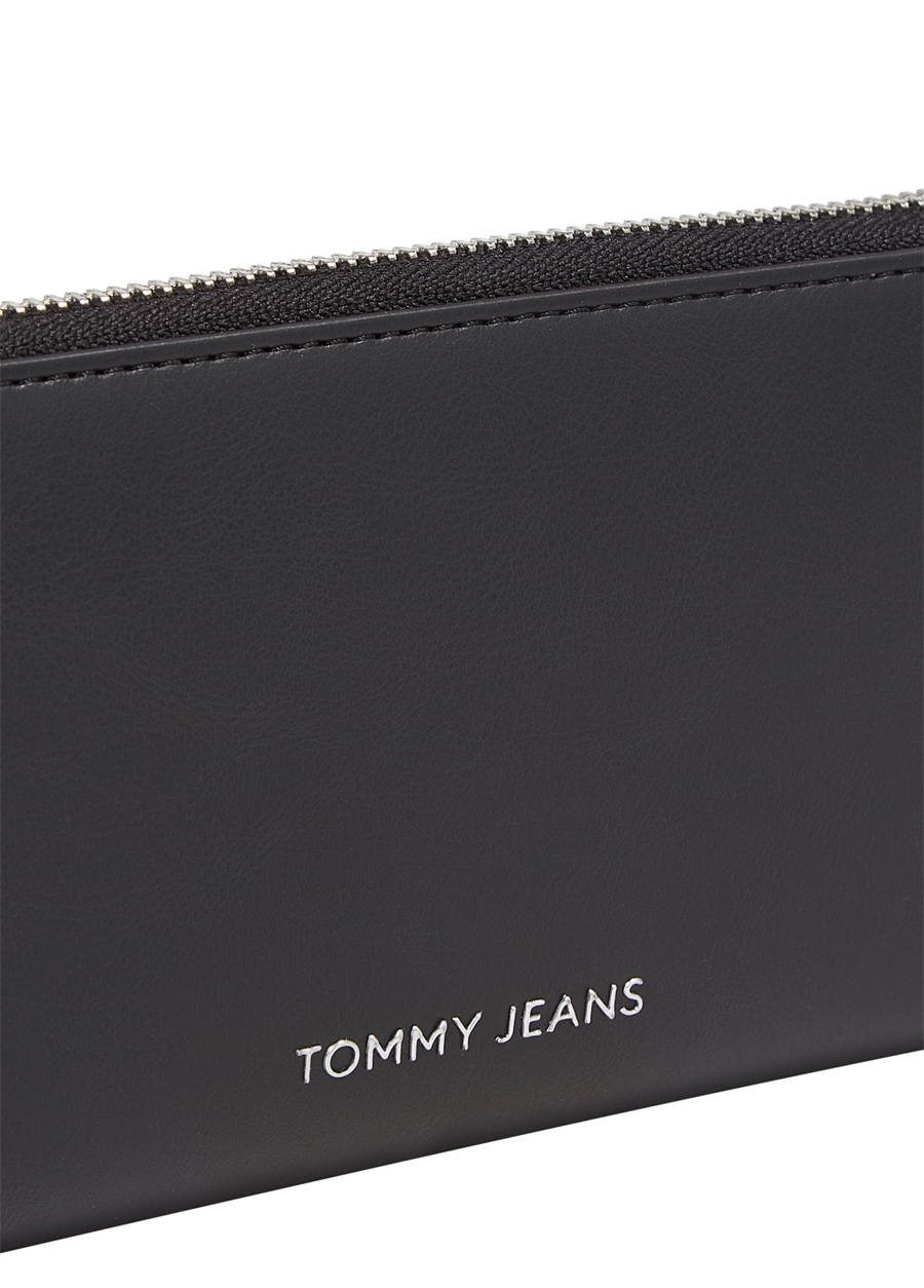 Tommy Hilfiger Siyah Kadın 19X9,7X2 Cm Cüzdan AW0AW16101BDS_3