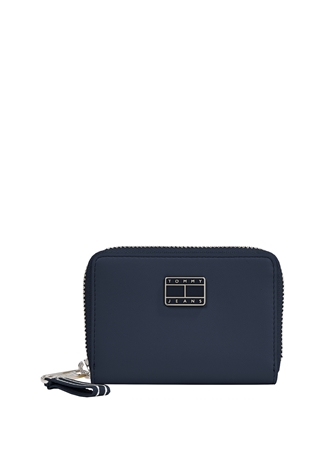 Tommy Hilfiger Lacivert 11X7,8X2 Cm Kadın Cüzdan AW0AW15940C1G_0