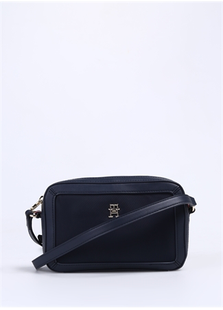 Tommy Hilfiger Mavi Kadın 21X13,5X6 Cm Omuz Çantası AW0AW15716DW6_0