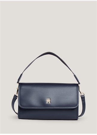 Tommy Hilfiger Lacivert Kadın 26X15,5X8 Cm Omuz Çantası AW0AW16162DW6