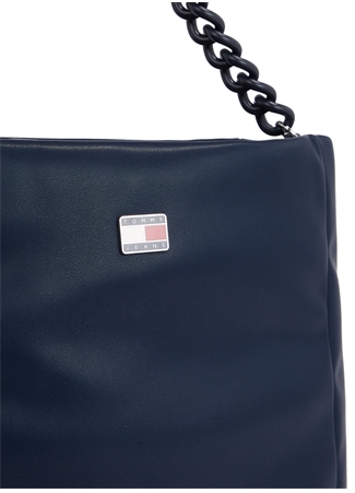 Tommy Hilfiger Lacivert Kadın 30X30,5X12 Cm Omuz Çantası AW0AW15939C1G_3