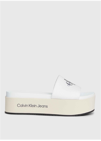 Calvin Klein Krem Kadın Terlik YW0YW010360F9_0