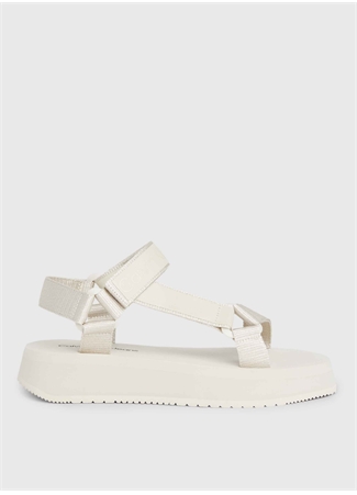 Calvin Klein Bej Kadın Sandalet YW0YW01353ACF