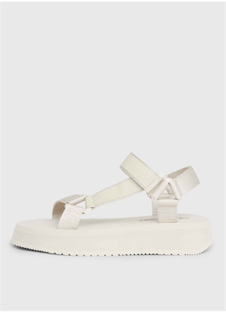 Calvin Klein Bej Kadın Sandalet YW0YW01353ACF_1