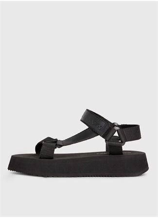 Calvin Klein Siyah Kadın Sandalet YW0YW01353BEH_1