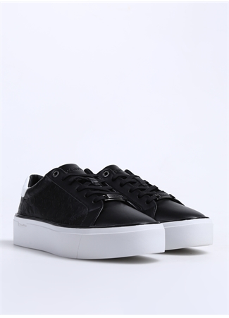 Calvin Klein Siyah Kadın Deri Sneaker HW0HW018700GQ_1