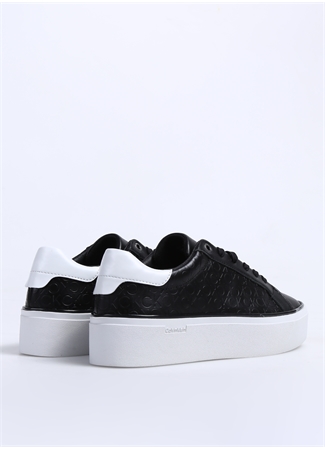 Calvin Klein Siyah Kadın Deri Sneaker HW0HW018700GQ_2