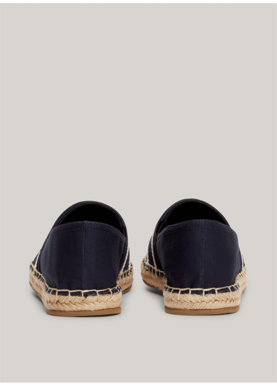 Tommy Hilfiger Lacivert Kadın Pamuk Espadril FW0FW07917DW6_4