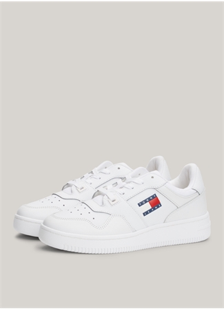 Tommy Hilfiger Beyaz Kadın Deri Sneaker EN0EN02505YBS_1