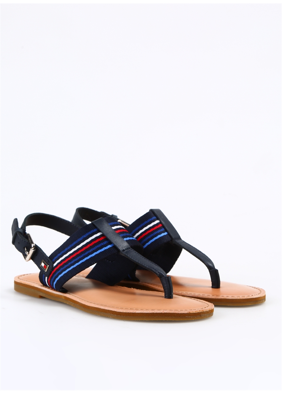 Tommy Hilfiger Lacivert Kadın Sandalet FW0FW07924DW6_1