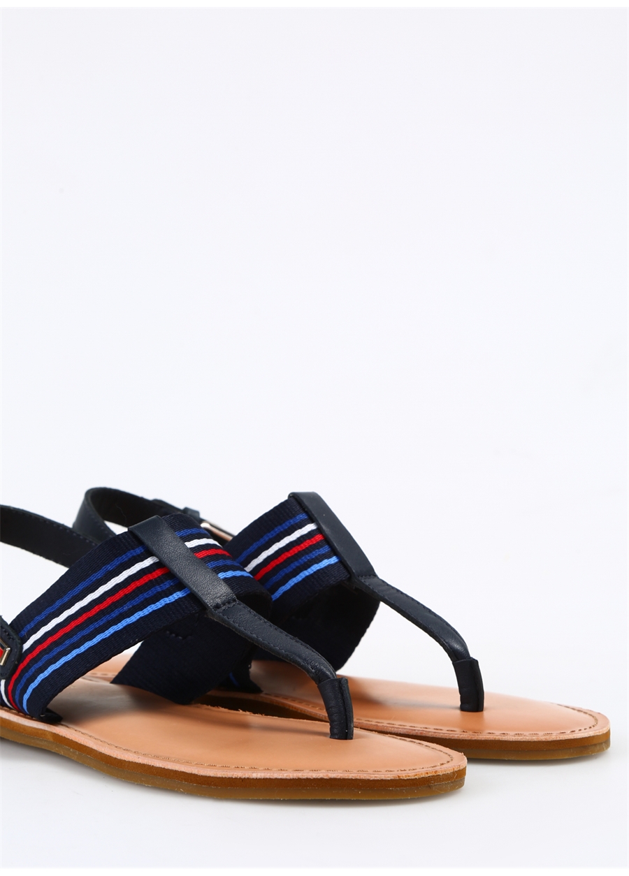 Tommy Hilfiger Lacivert Kadın Sandalet FW0FW07924DW6_4