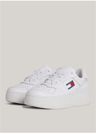 Tommy Hilfiger Beyaz Kadın Deri Sneaker EN0EN02506YBS_2