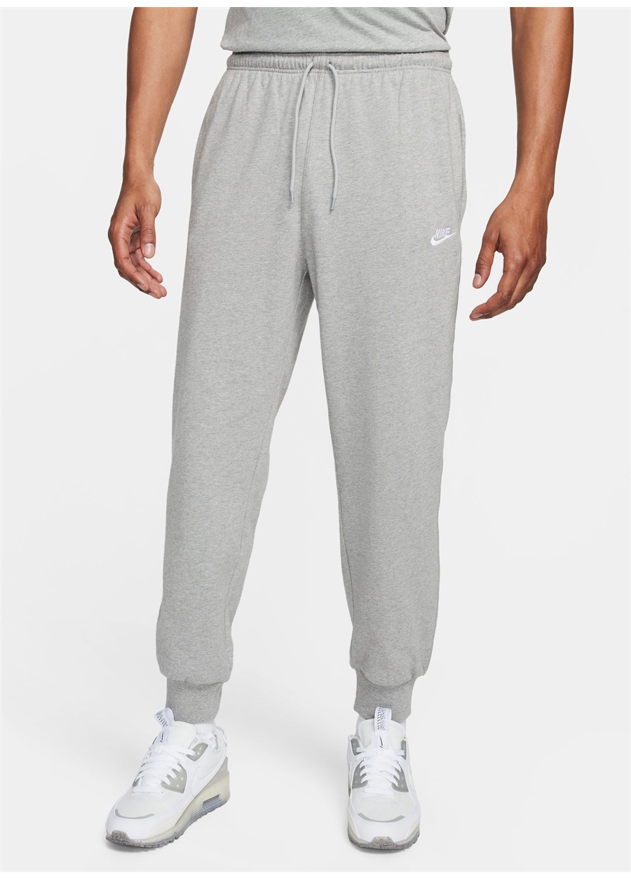 Nike Gri Eşofman Altı FQ4330-063-M NK CLUB KNIT JOGGER_1