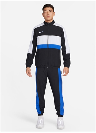 Nike Siyah - Beyaz - Mavi Erkek Dik Yaka Parçalı Eşofman Takımı FN2379-010-M NK DF ACD TRK SUIT W G_5