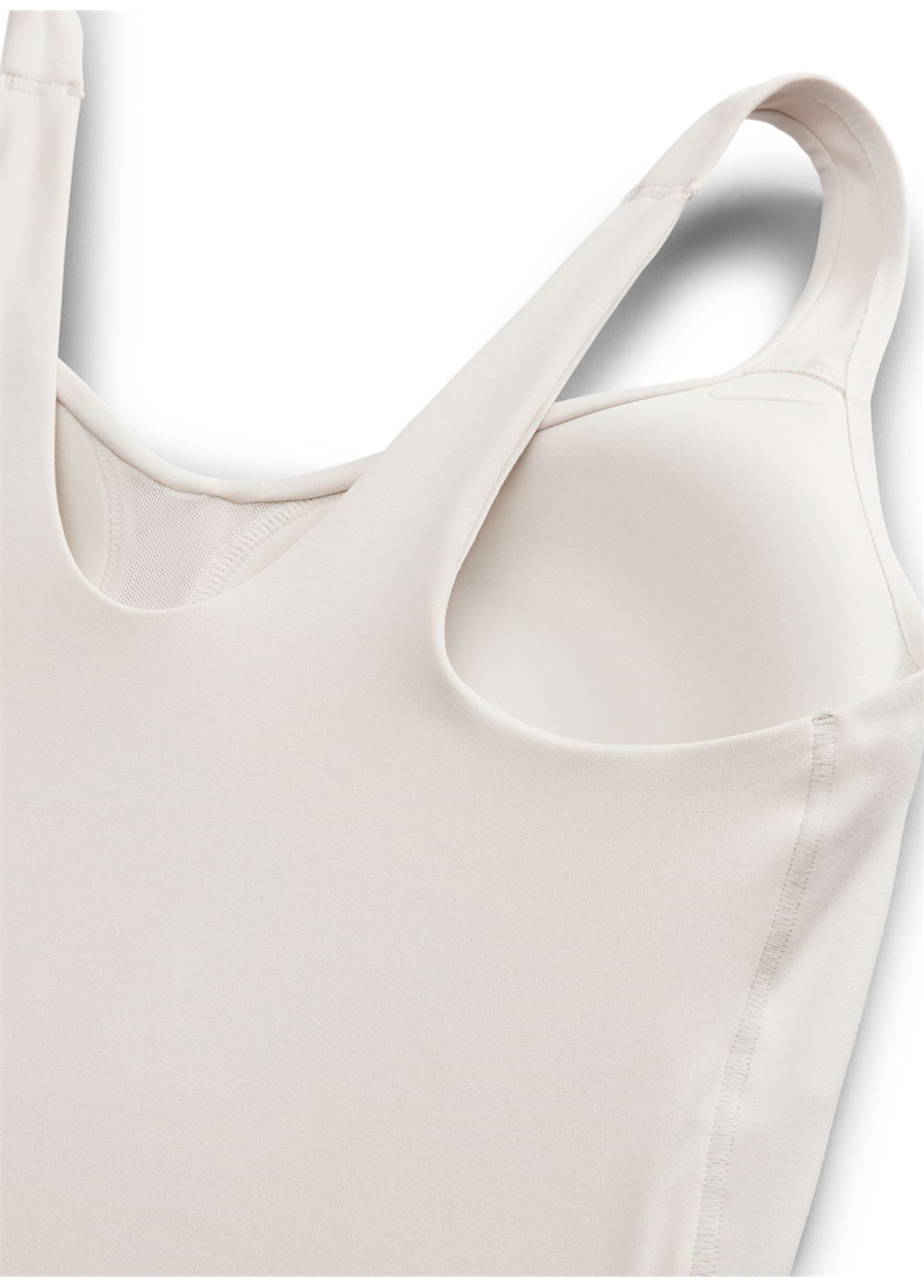 Nike Krem Kadın Sporcu Sütyeni FN0543-104-W NK DF ALATE BRA TANK_6