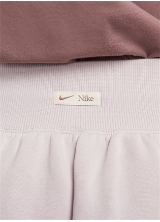 Nike Açık Pembe Kadın Geniş Fit Eşofman Altı FN2552-019-W NSW PHNX FLC OS LOGO S_6