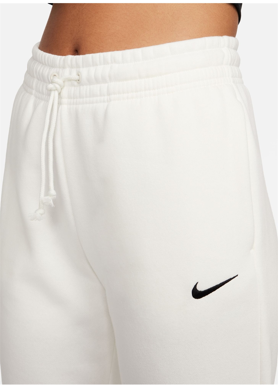 Nike Kırık Beyaz Kadın Eşofman Altı FZ7626-133-W NSW PHNX FLC MR PANT S_3