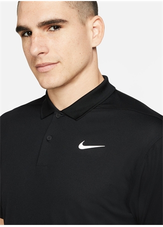 Nike DD8372-010-M NKCT DF POLO PQ Siyah Erkek Polo T-Shirt_2