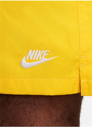 Nike Sarı Erkek Lastikli Bel Standart Fit Şort FN3307-718-M NK CLUB FLOW SHORT_1