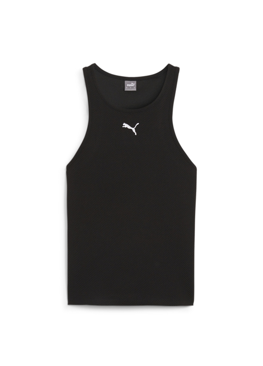 Puma 67870001 HER Tank Top Siyah Kadın Bisiklet Yaka Regular Fit Atlet_3