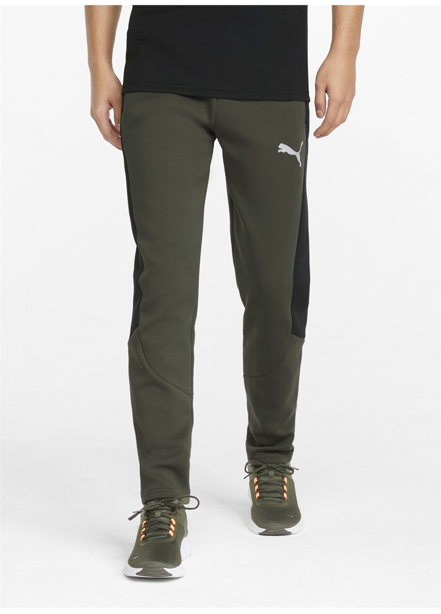 Puma Kahve Erkek Dar Paça Eşofman Altı 84740470 Evostripe Pants_1