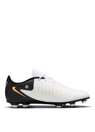 Nike Beyaz - Siyah - Altın Erkek Futbol Ayakkabısı FJ2557-100-PHANTOM GX II CLUB FG/MG_2