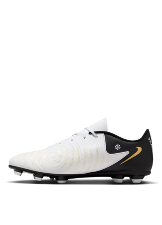 Nike Beyaz - Siyah - Altın Erkek Futbol Ayakkabısı FJ2557-100-PHANTOM GX II CLUB FG/MG_3