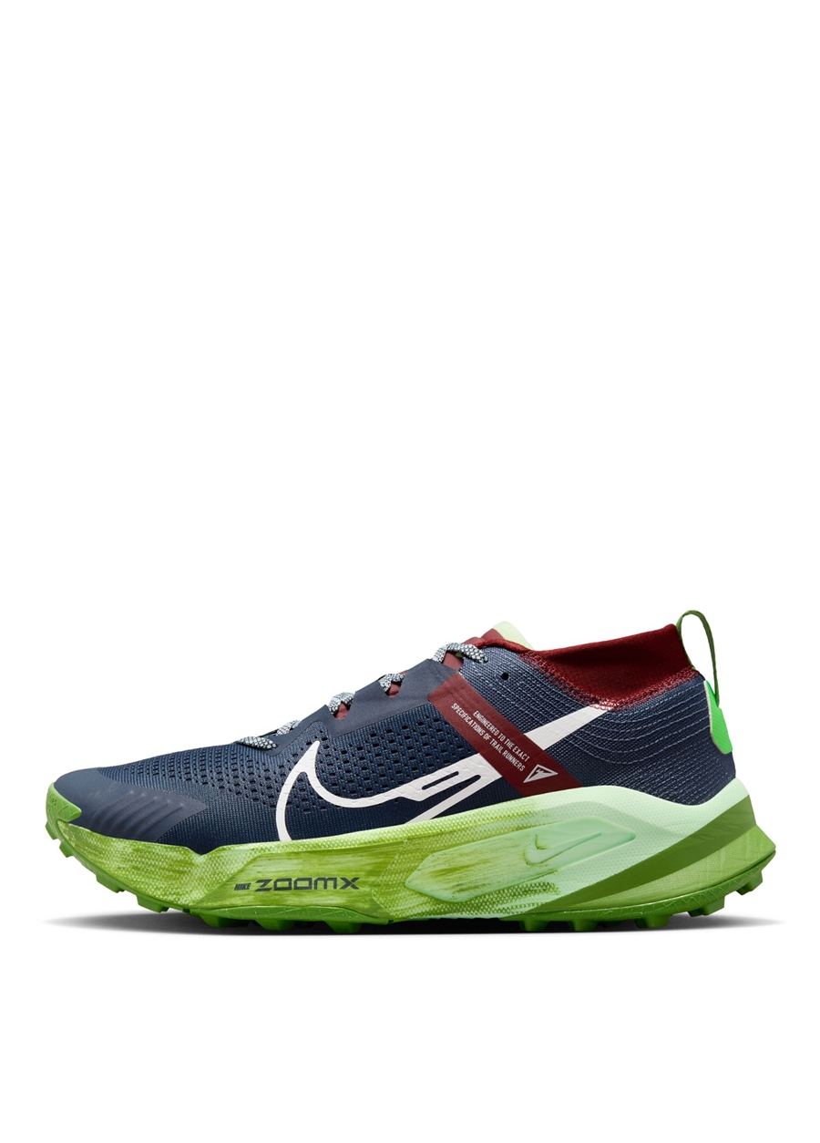 Nike Lacivert - Yeşil Erkek Koşu Ayakkabısı DH0623-403- ZOOMX ZEGAMA TRAIL_1