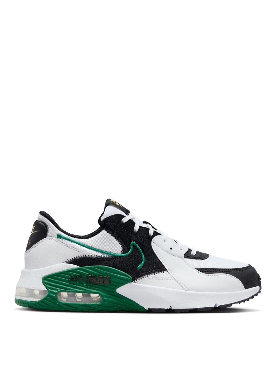 Nike Siyah - Beyaz - Yeşil Erkek Koşu Ayakkabısı DZ0795-102- AIR MAX EXCEE