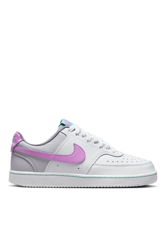 Nike Beyaz - Pembe - Gri Kadın Lifestyle Ayakkabı FN7141-100-W COURT VISION LO N_0