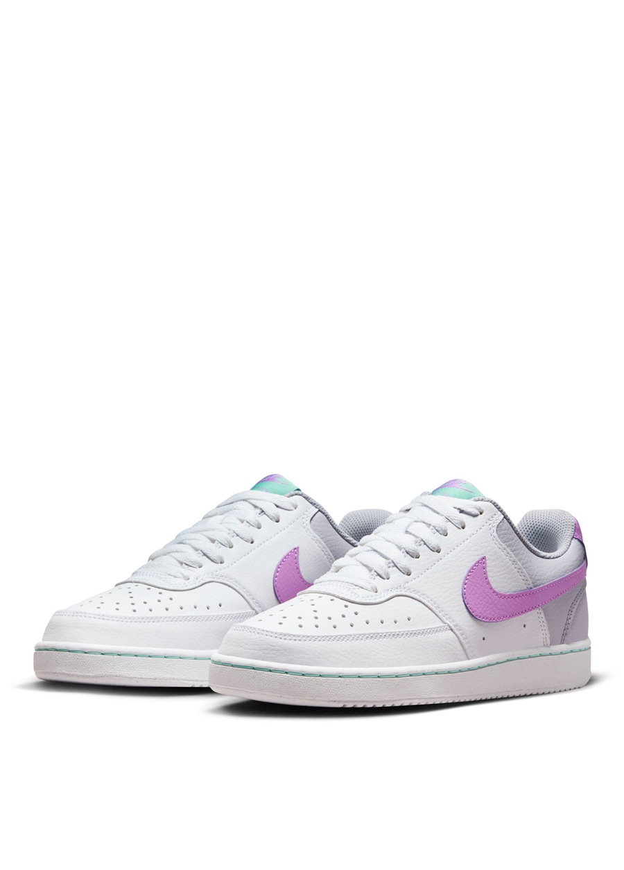 Nike Beyaz - Pembe - Gri Kadın Lifestyle Ayakkabı FN7141-100-W COURT VISION LO N_7