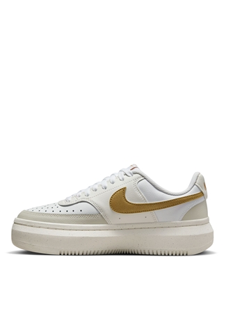 Nike Beyaz - Bej Kadın Lifestyle Ayakkabı DZ5394-100-W NIKE COURT VISION ALTA_3