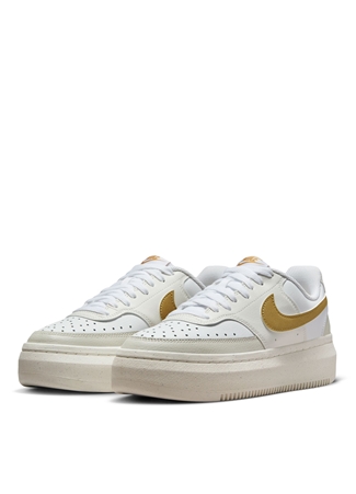 Nike Beyaz - Bej Kadın Lifestyle Ayakkabı DZ5394-100-W NIKE COURT VISION ALTA_6