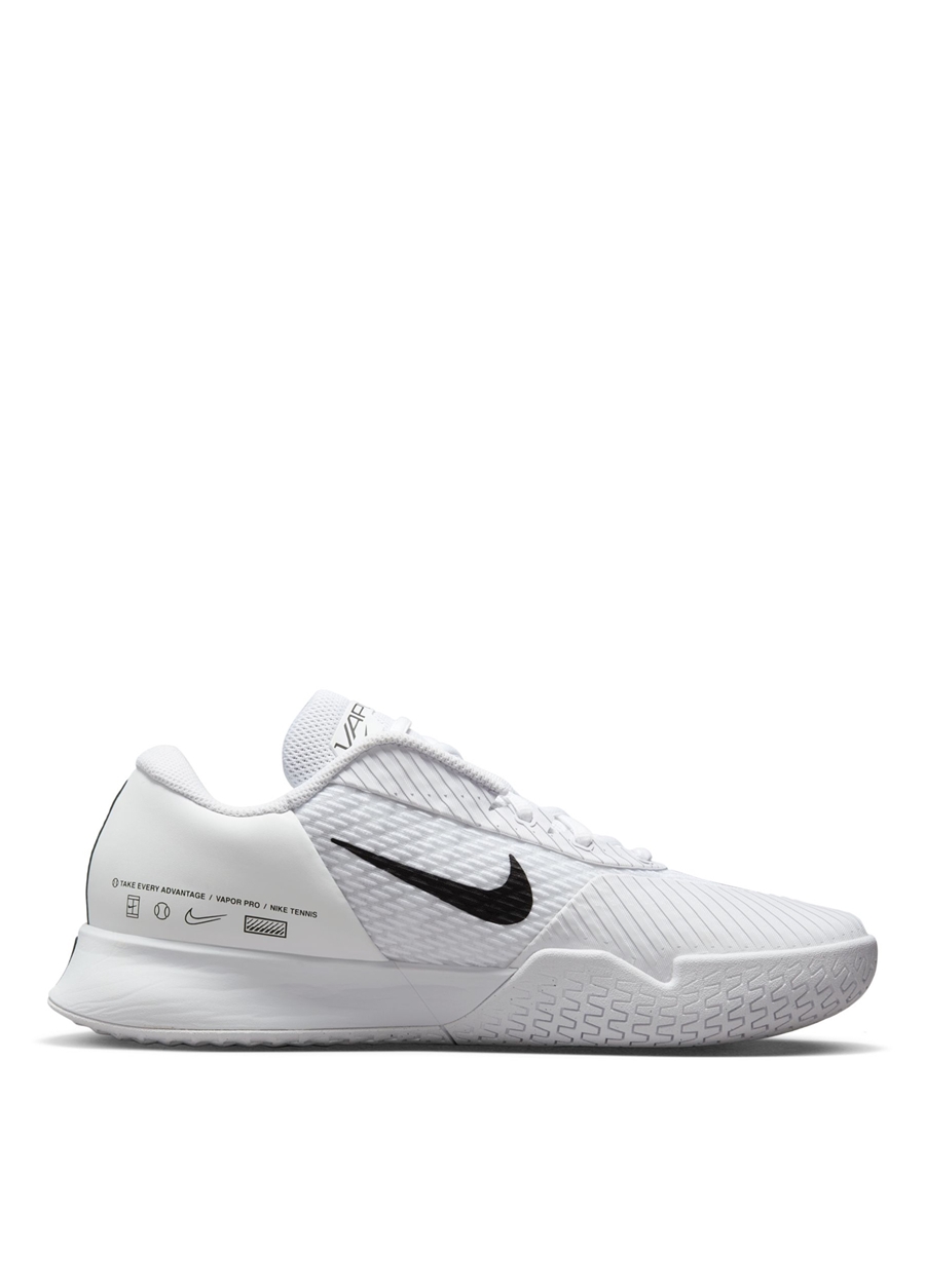 Nike Beyaz Tenis Ayakkabısı DR6191-101-M NIKE ZOOM VAPOR PRO 2_2