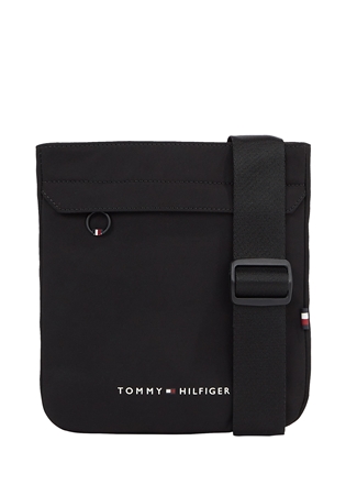 Tommy Hilfiger Siyah Erkek 19X21x2 Cm Postacı Çantası TH SKYLINE MINI CROSSOVER_0