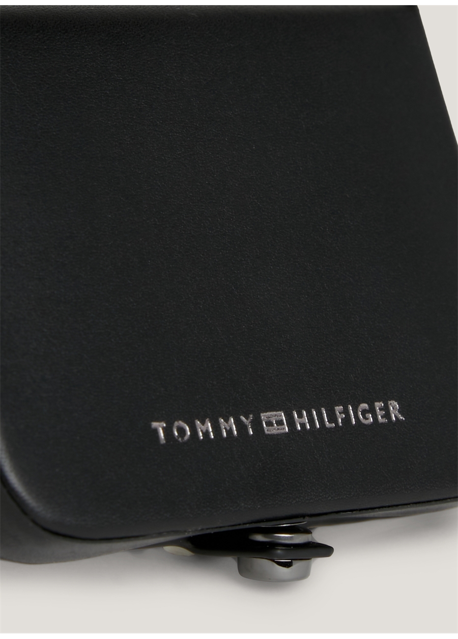 Tommy Hilfiger Siyah Erkek Deri Cüzdan TH PREP MOLDED WALLET_3