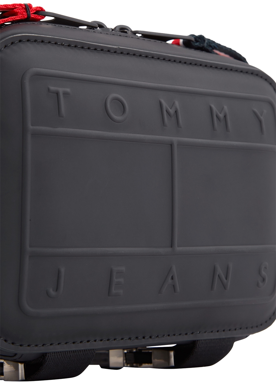 Tommy Hilfiger Siyah Erkek 18X13x8 Cm Postacı Çantası TJM STREET TREK CROSSOVER_3