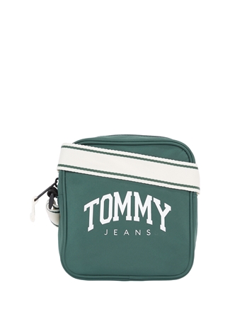 Tommy Hilfiger Yeşil Erkek 16X17x6 Cm Postacı Çantası TJM PREP SPORT REPORTER