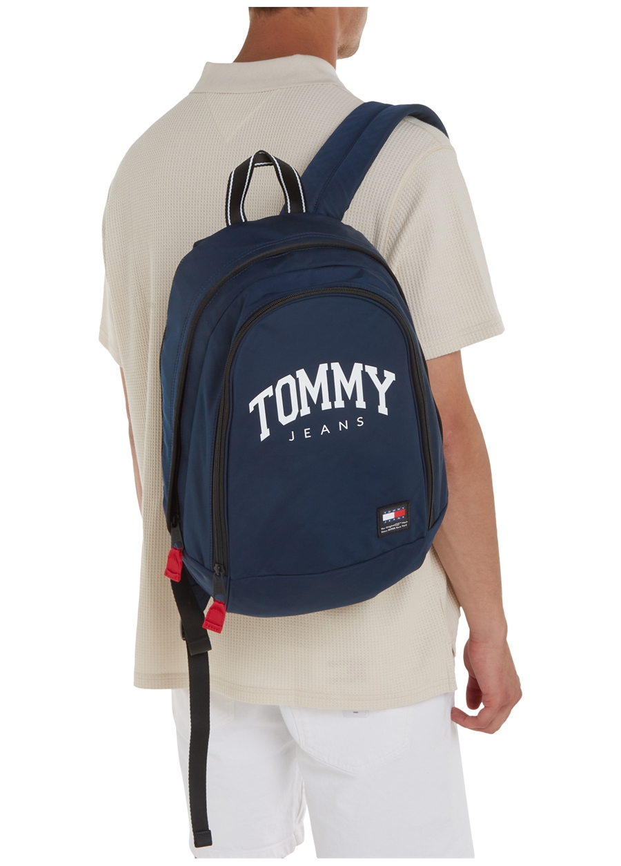 Tommy Hilfiger Lacivert Erkek 33X48x19 Cm Sırt Çantası TJM PREP SPORT BACKPACK_4