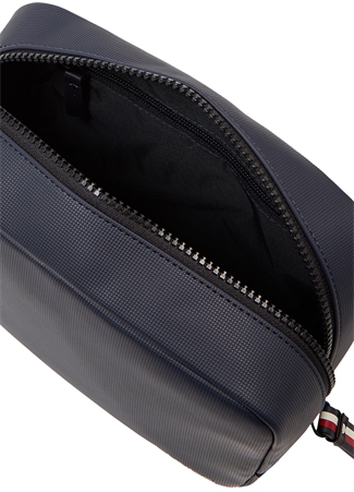 Tommy Hilfiger Lacivert Erkek 25X17x11 Cm Traş Çantası TH PIQUE WASHBAG_2