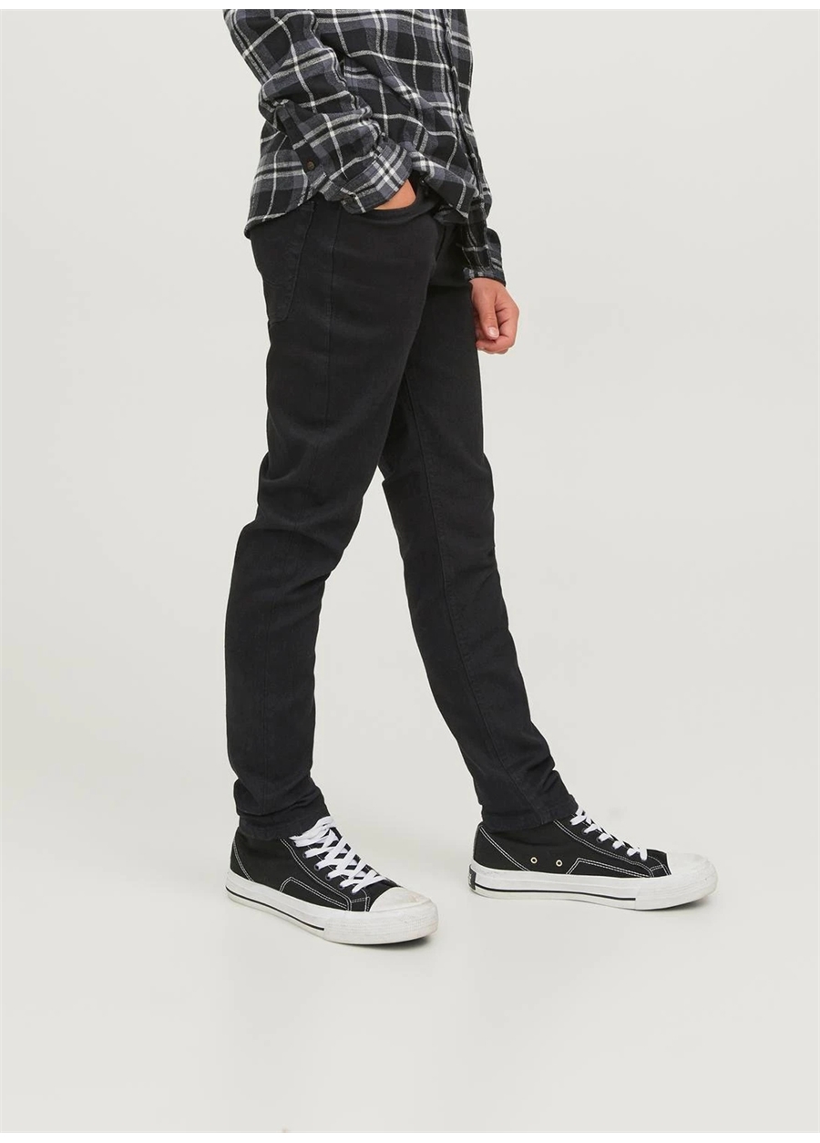 Jack & Jones JJIGLENN JJORIGINAL MF 072 NOOS JNR Siyah Erkek Normal Bel Normal Denim Pantolon_1