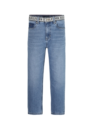 Tommy Hilfiger ARCHIVE RECONSTRUCTED MID WASH Normal Bel Mavi Erkek Denim Pantolon_0