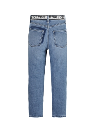 Tommy Hilfiger ARCHIVE RECONSTRUCTED MID WASH Normal Bel Mavi Erkek Denim Pantolon_1