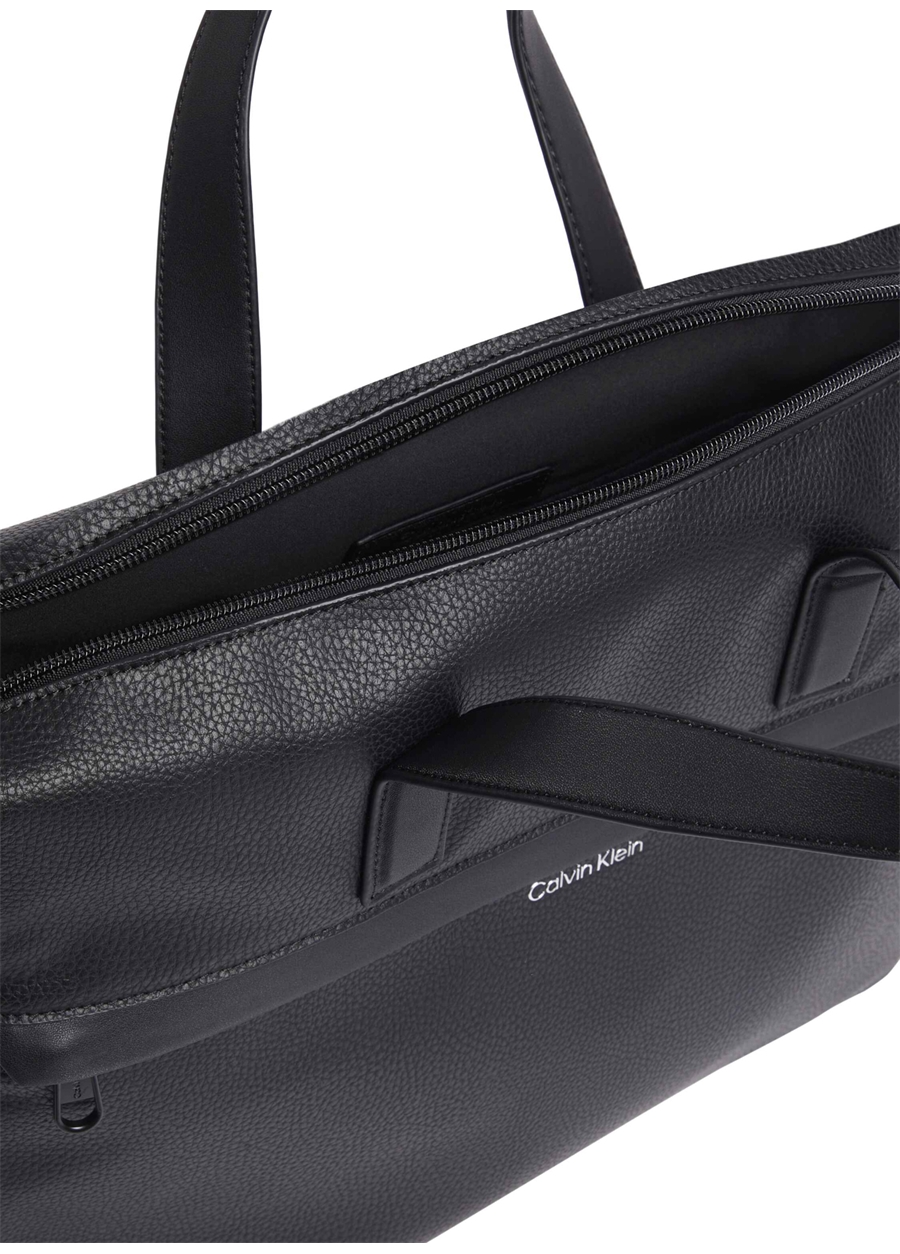 Calvin Klein Siyah Erkek 30,5X37,3X7,8 Cm Laptop Çantası CK MUST LAPTOP BAG_3