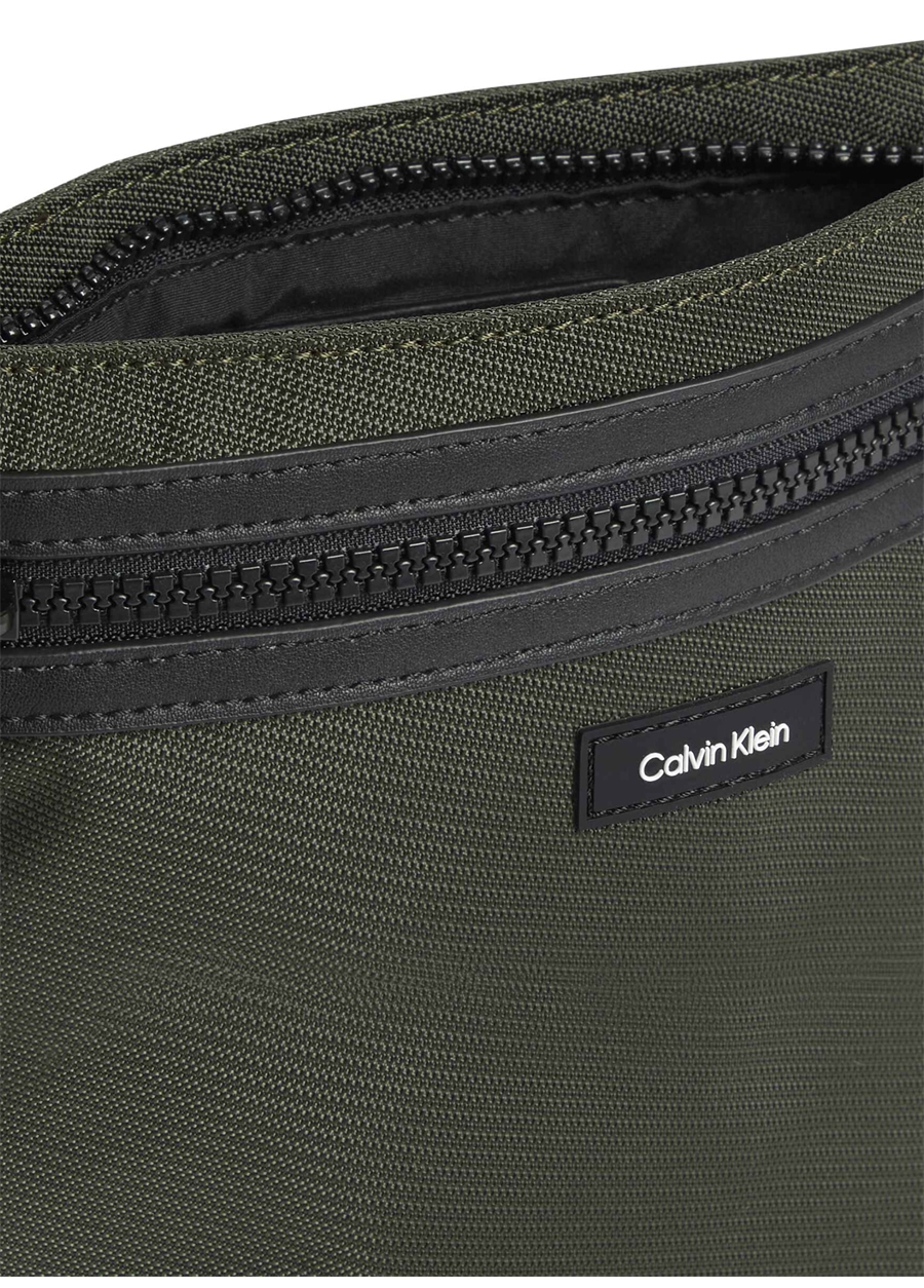 Calvin Klein Haki Erkek 25X20x2,5 Cm Postacı Çantası CK ESSENTIAL FLATPACK_3