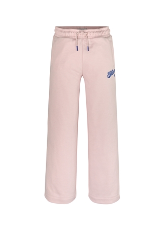 Tommy Hilfiger Geniş Paça Pembe Kız Çocuk Eşofman Altı HILFIGER SCRIPT WIDE SWEATPANT_0