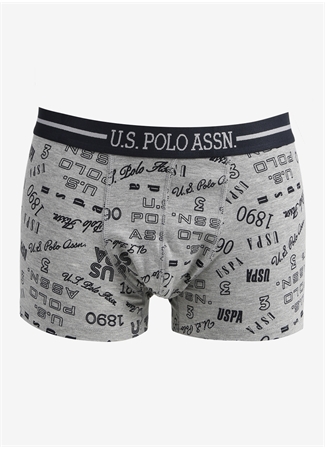 U.S. Polo Assn. Gri Erkek Boxer I081SZ0IA.000.3BMDGLG24Y_2