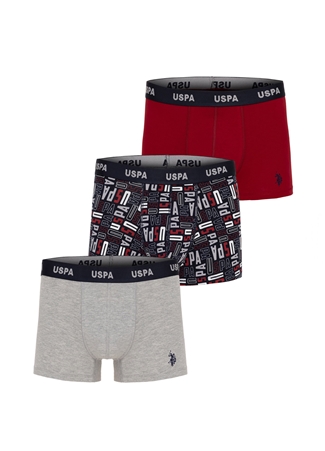 U.S. Polo Assn. Kırmızı Erkek Boxer I081SZ0IA.000.3BMDKKG24Y