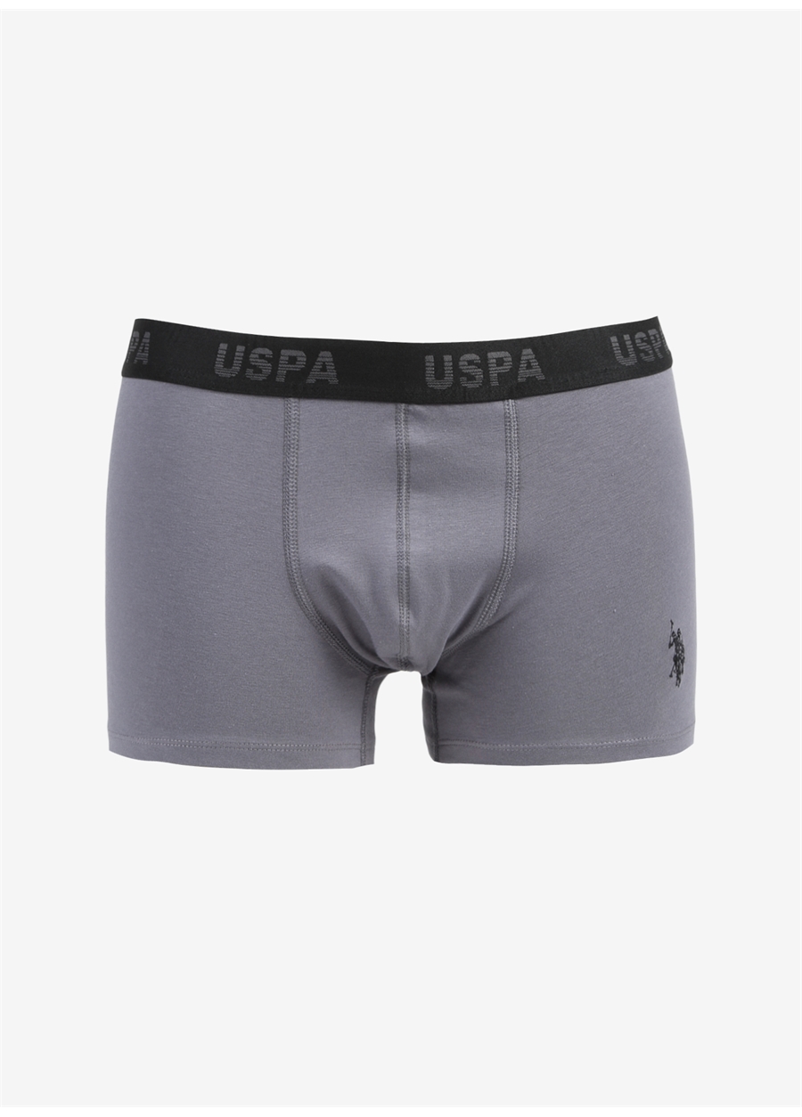 U.S. Polo Assn. Gri Erkek Boxer I081SZ0IA.000.3BMDASS24Y_2